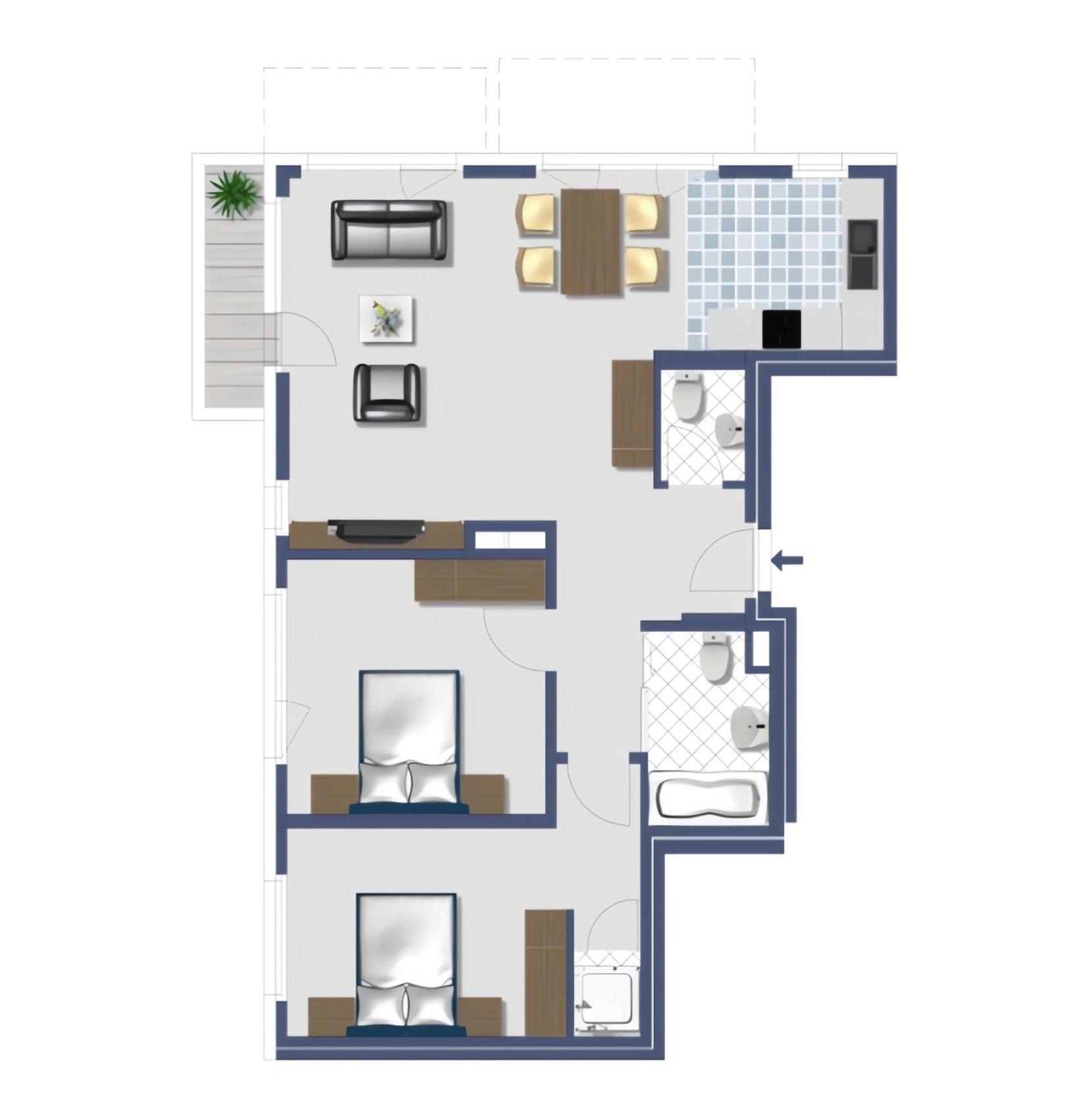 Casa Delle Stelle By Zermatt Premium Apartments Luaran gambar